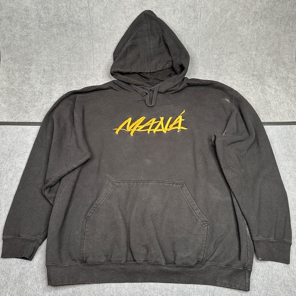 Mana Mexico Lindo y Querido Tour 2024 Hoodie Black Concert Sweatshirt‎ XL